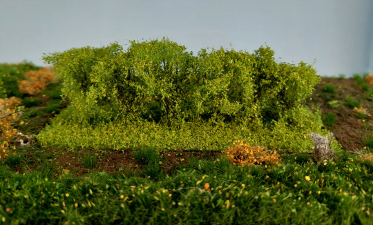 miniNatur 254-31 (H0/0) – Hecke Frühling, Höhe 4 cm 