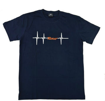 Roco T-Shirt Größe XXL, dunkelblau 