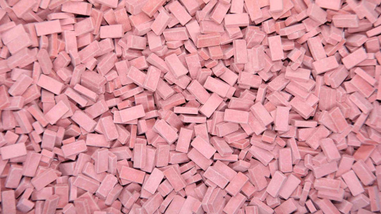 Juweela 28016 (H0) – Ziegel (NF), rot hell, ca. 3000 Stück 