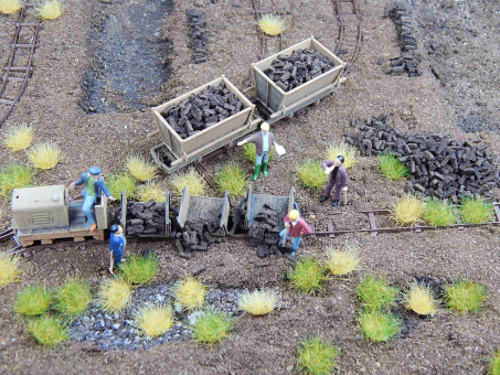 Juweela 28111 (H0) – Torfstich (Torfsoden), 10g 