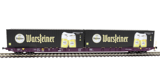 Igra 96010104 – Containertragwagen Sggnss WARSTEINER der RRL 