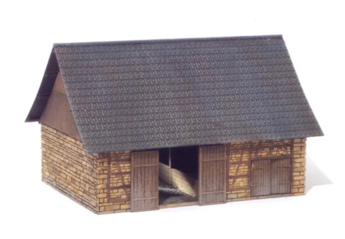 MBZ 10190 (H0) – Lasercut-Bausatz Scheune 