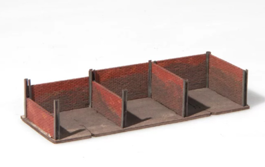 MBZ 10232 (H0) – Lasercut-Bausatz Kohlebansen gemauert 