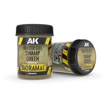 AK Interactive AK8006 – Wasser Gel, Swamp Green, 250 ml 