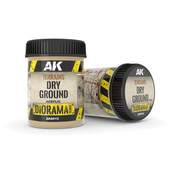 AK Interactive AK8015 – Trockener Boden, Dry Ground, 250 ml 