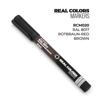 AK Interactive RCM020 – RAL 8017 Rotbraun / Redbrown, Acrylmarker 