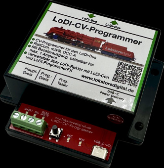 Lokstoredigital LoDI021 – LoDi-CV-Programmer inkl. Netzteil 