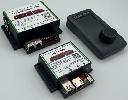 Lokstoredigital LoDi1315A – LoDi-Con Startset A (Lodi-Rektor, LoDi-Booster, LoDi-Con A) 