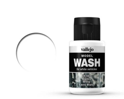 Vallejo Model Wash 76501 – WHITE, 35 ml 