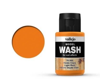 Vallejo Model Wash 76505 – LIGHT RUST, 35 ml 