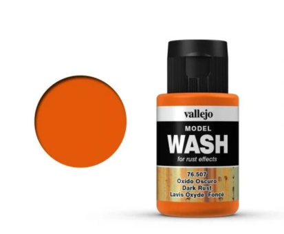 Vallejo Model Wash 76507 – DARK RUST, 35 ml 