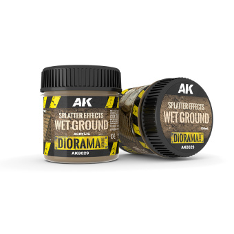 AK Interactive AK8029 – Splatter Effects Wet Ground / Schlammspritzer, 100 ml 
