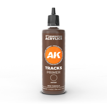 AK Interactive AK11251 – Tracks surface Primer / Gleisoberflächen Primer, 100 ml 