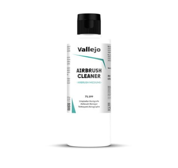 Vallejo 71199 – Auxiliary: Airbrush Cleaner / Airbrush Reiniger, 200 ml 