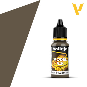 Vallejo 71029 – Model Air Dunkle Erde, 18 ml 