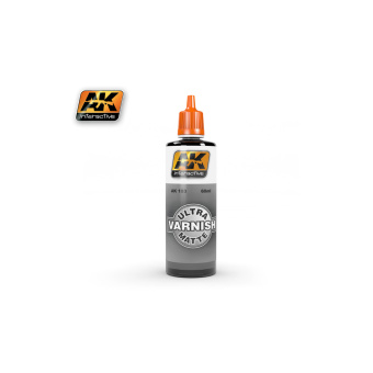 AK Interactive AK183 – Ultra Matte Varnish – ultramatter Acryl-Klarlack, 60 ml 