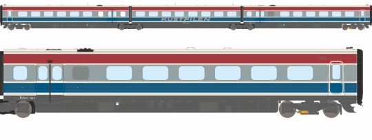 Dekas DK-8751034 – Dieseltriebwagen SJ Y2 der Kustpillen, digital (DCC/M4) & Sound 