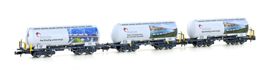 Hobbytrain H23493 (N) – 3-teiliges Set Zementsilowagen UACS der Holcim 