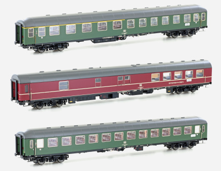 Hobbytrain H43037 (AC) – 3-teiliges Personenwagenset der DB 