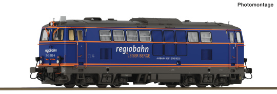 Roco 7310093 – Diesellokomotive BR 2143 der Regiobahn, digital & Sound 