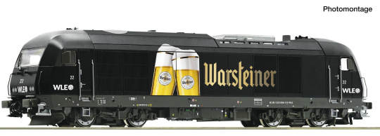 Roco 7300104 – Diesellokomotive 22 -Warsteiner- der WLE 