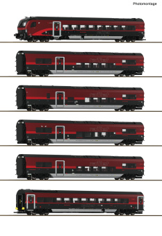 Roco 6200178 – 6-teiliges Zugset Railjet 2 der ÖBB 