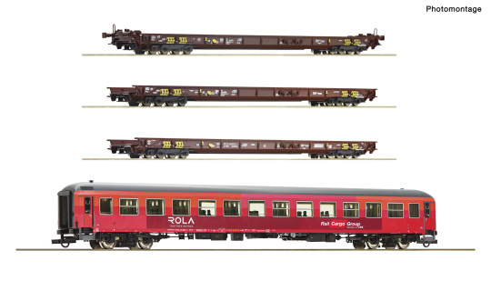 Roco 6600042 – 4-tlg. Set Rollende Landstraße der ÖBB 