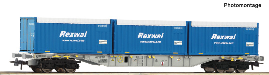Roco 6600234 – Containertragwagen der AAE 
