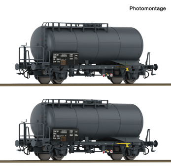 Roco 6600245 – 2-teiliges Set Kesselwagen der (D)DR 