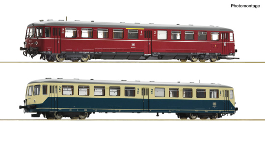 Roco 7710016 – Akkutriebwagen BR 515 mit Steuerwagen der DB, digital & Sound 