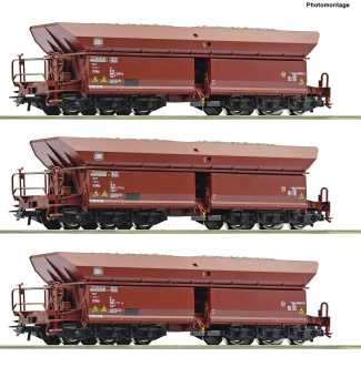 Roco 77031 – 3-teiliges Erzwagen-Set der DB 
