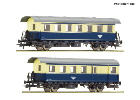 Roco 6200081 – 2-teiliges Spantenwagen-Set der ÖBB 