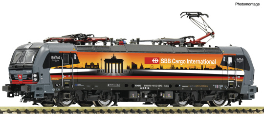 Fleischmann 7570074 (N) – Elektrolokomotive BR 193 der SBB Cargo International -Deutschlandpiercer-, digital & Sound 