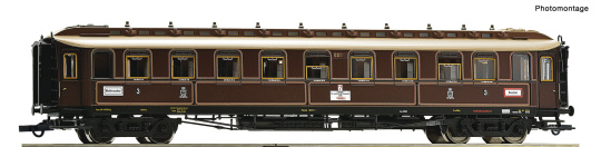 Roco 6200238 – 3. Klasse Schnellzugwagen C 4ü (Pr08) der K.P.E.V. 