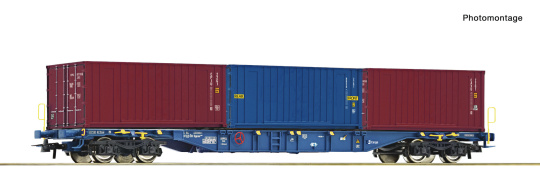 Roco 6600145 – Containertragwagen der CD Cargo 