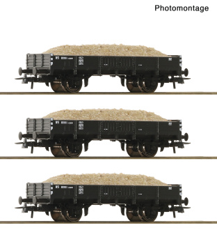 Roco 6600259 – 3-teilig. Set Sandwagen der NS 