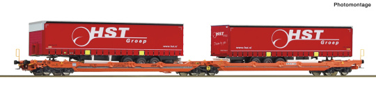Roco 6600260 – Doppeltaschen-Gelenkwagen T3000e der Wascosa 