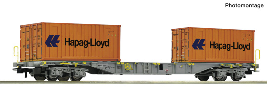 Roco 6600304 – Containertragwagen der PKP 