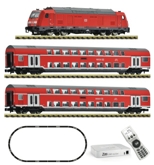 Fleischmann 5170006 (N) – Z21 START newGen Startset mit Diesellok BR 245 und Personenzug der DB AG, mit multiMAUS, digital (DCC) 