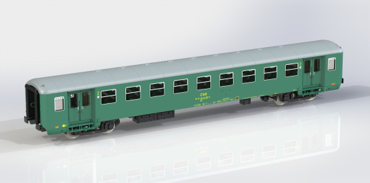 Igra 97110072 – 2. Klasse Personenwagen By Zvolen der CSD 