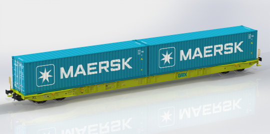 Igra 96010113 – Containerwagen Sggnss-XL Maersk der GATX 