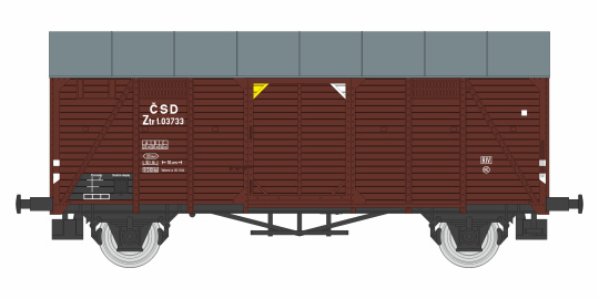 Igra 96600013 (TT) – Gedeckter Güterwagen Ztr der ČSD 