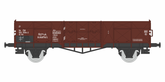 Igra 96600011 (TT) – Offener Güterwagen Vtr -řepná kampaň- der CSD 