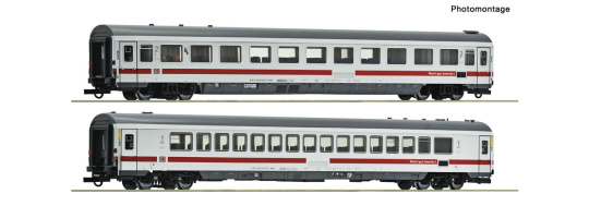 Roco 6200358 – 2-teiliges Schnellzugwagen-Set der DB AG „55 Jahre InterCity/Abschiedswagen“ 