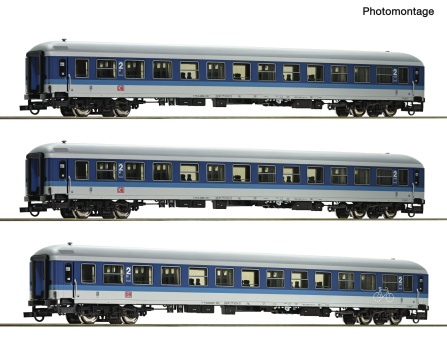 Roco 6200209 – 3-teiliges Reisezugwagen-Set -IR 461- der DB AG 