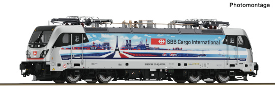 Fleischmann 7570116 (N) – Elektrolok BR 188 125-9 der RAILPOOL / SBB CI „Tour Eiffel“, digital mit Sound (DCC) 