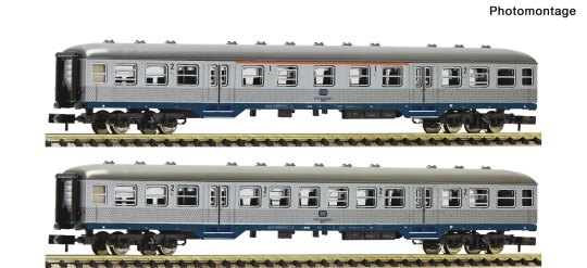 Fleischmann 6260111 (N) – 2-teiliges Nahverkehrswagen-Set der DB 