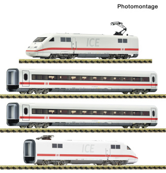 Fleischmann 7770017 (N) – 4-teiliger Messzug ICE-S BR 410 der DB AG, digital mit Sound (DCC) 