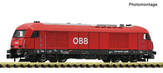 Fleischmann 7370043 (N) – Diesellok BR 2016 015-7 der ÖBB, digital mit Sound (DCC) 