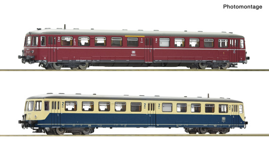 Fleischmann 7760019 (N) – Akkutriebwagen BR 515 mit Steuerwagen BR 815 der DB 